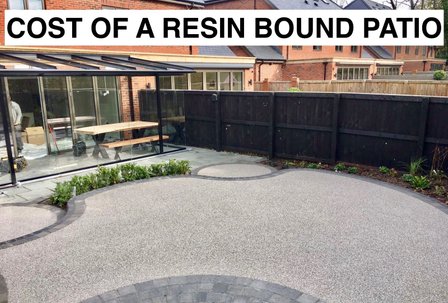 how much dose a resin patio cost